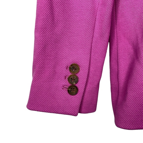NWT Talbots 6p Purple Long Sleeve Blazer - Picture 6 of 6